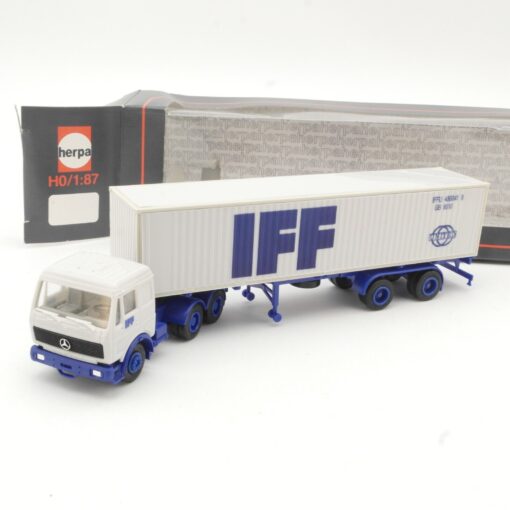 Herpa 1:87 Mercedes-Benz NG Container-Sattelzug IFF in OVP RR121