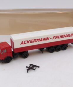 Herpa 1:87 Mercedes Benz SK Sattelzug Ackermann-Fruehauf, in EVP EB7404