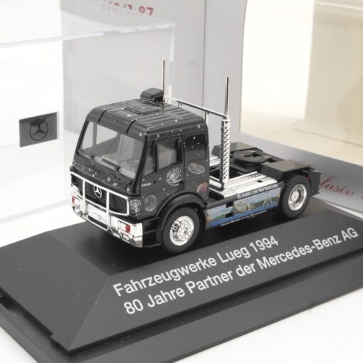 Herpa 1:87 Mercedes Benz Zugmaschine Lueg 1994 in OVP QR5795