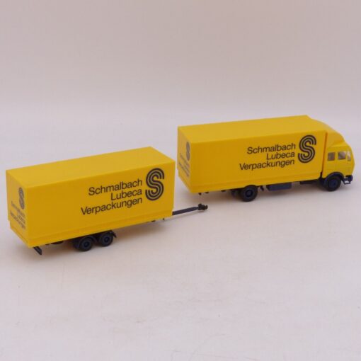 Herpa 1:87 Mercedes NG Hängerzug Schmalbach Lubeca, siehe Bilder o. EB9630 – Bild 3