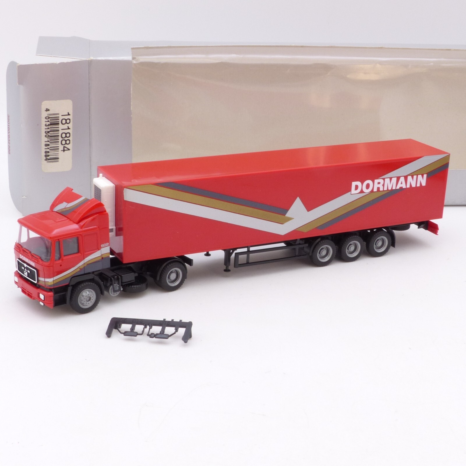 Herpa 1:87 Nr.: 181844 MAN F90 Sattelzug DORMANN, in OVP EX790