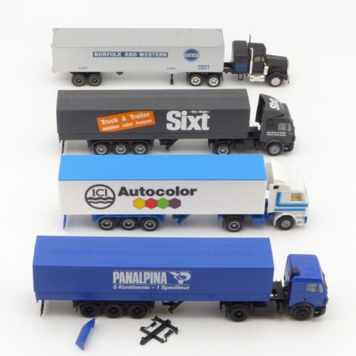 Herpa 1:87 Sattelzug LKW Modelle im 4er Pack in Tüte siehe Bilder o. EX4927 – Bild 3