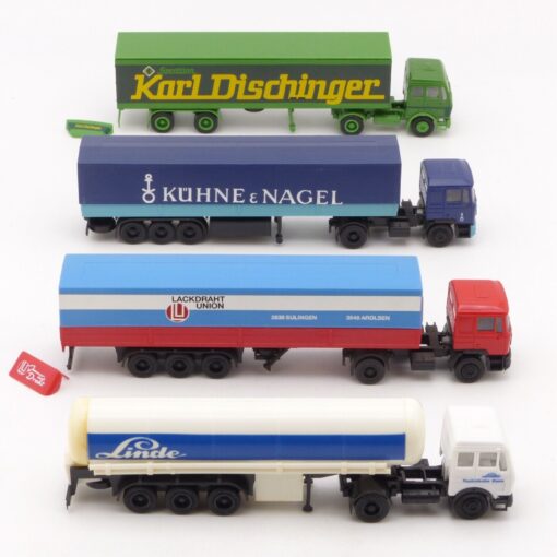 Herpa 1:87 Sattelzug LKW Modelle im 4er Pack in Tüte siehe Bilder o. EX4929 – Bild 3