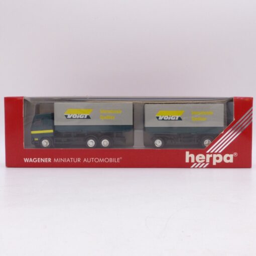 Herpa 1:87 Scania 143M Hängerzug Voigt - recht selten / rar, in EVP EB7845 – Bild 4