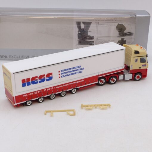 Herpa 1:87 SoMo.-Nr.: 923606  MB Actros Sattelzug HESS - Rarität, in OVP EB8546 – Bild 3
