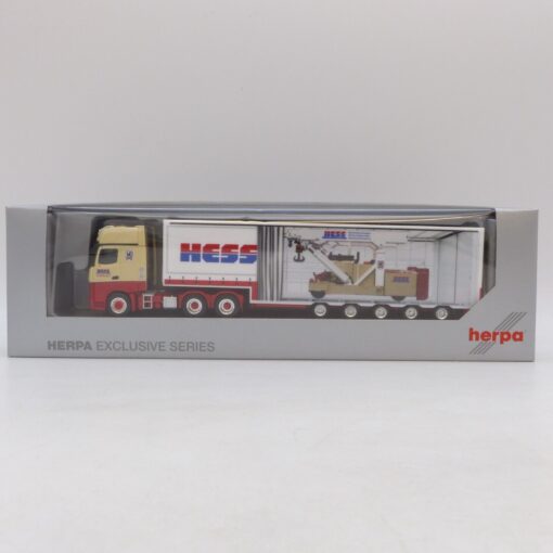 Herpa 1:87 SoMo.-Nr.: 923606  MB Actros Sattelzug HESS - Rarität, in OVP EB8546 – Bild 4