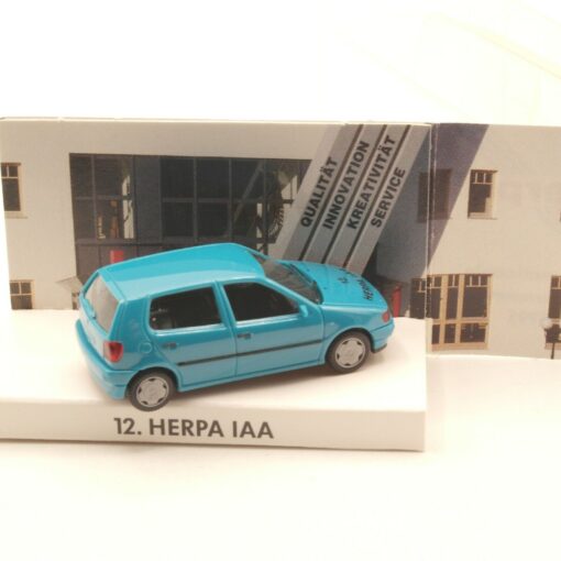 Herpa 1:87 VW Polo Spielwarenmesse Nürnberg 1995 neuwertig in OVP ER9167 – Bild 3