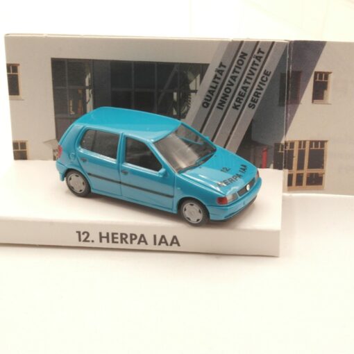 Herpa 1:87 VW Polo Spielwarenmesse Nürnberg 1995 neuwertig in OVP ER9167