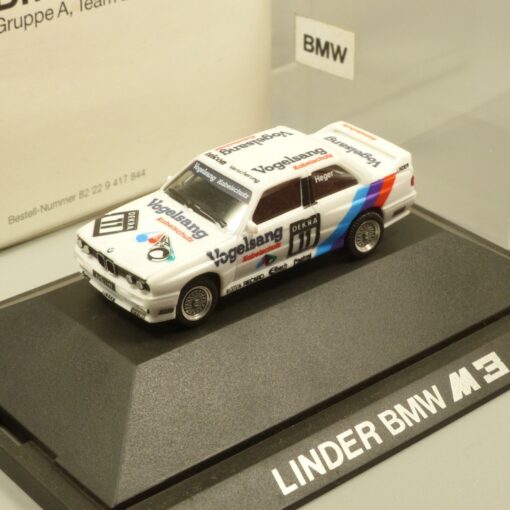 Herpa 1:87 Werbemodell 82229417844 BMW M3 # 11 Heger in OVP EX5837