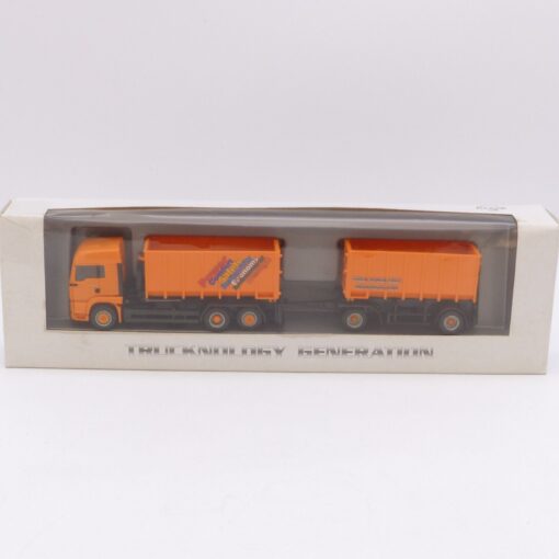 Herpa 1:87 Werbemodell: MAN TGA Hängerzug Power Comfort - rar, in OVP EX1190 – Bild 4