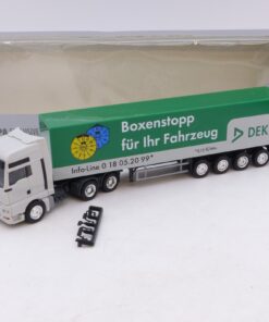 Herpa 1:87 Werbemodell: MAN TGX Sattelzug DEKRA Boxenstopp, in OVP EB7654