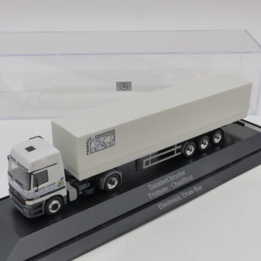 Herpa 1:87 Werbemodell MB Actros Sattelzug Promote-Chauffeur in PC Box EX3924