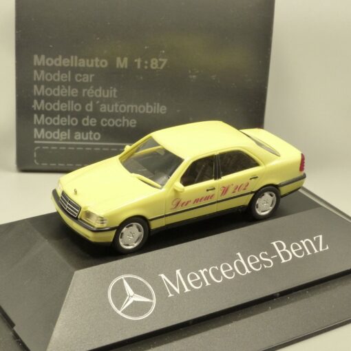 Herpa 1:87 Werbemodell Mercedes Benz C 220 Der neue W202 in OVP EX3600