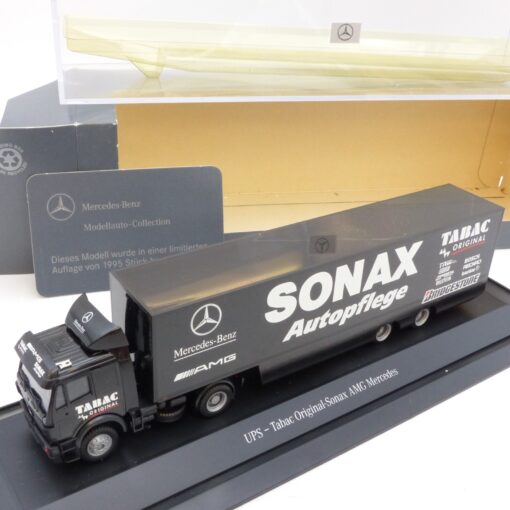 Herpa 1:87 Werbemodell Nr.: B66005320 MB SK Sattelzug SONAX, in OVP EB7644