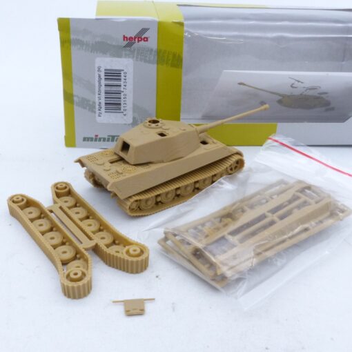 Herpa Minitanks 1:87 743440 Panzer Kampfwagen VI Königstiger (H) in OVP EX7559 – Bild 3