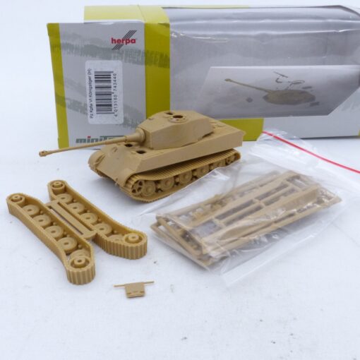 Herpa Minitanks 1:87 743440 Panzer Kampfwagen VI Königstiger (H) in OVP EX7559