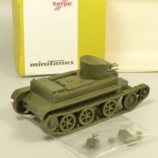 Herpa Minitanks 1:87 BT-2 Schneller Panzer 2 Ko-Mo Ltd. Militär in OVP EX7765 – Bild 3