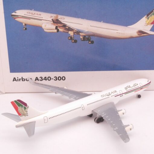 Herpa Wings 1:500 Airbus A340-300 Gulf Air 504560 in OVP EA1839 – Bild 3