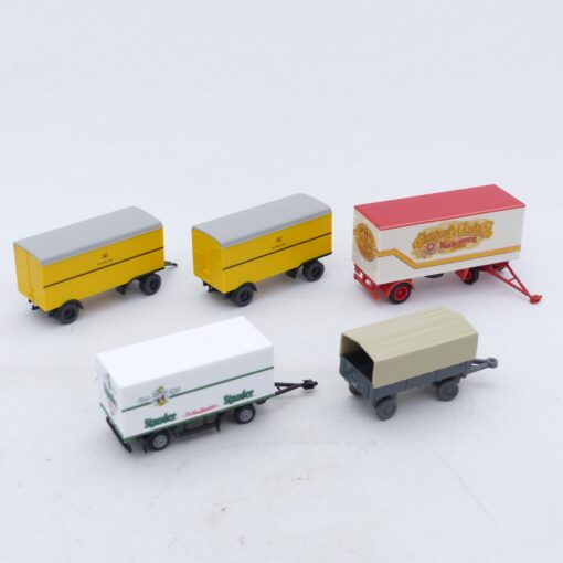 Herpa etc. 1:87 5er-Pack divers Anhänger Modelle siehe Bilder in Tüte EX7064 – Bild 3