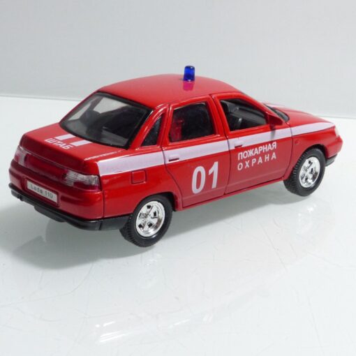 Hersteller unbekannt 1:36 Lada 110 Feuerwehr Russland, siehe Bilder o. EB9677 – Bild 3