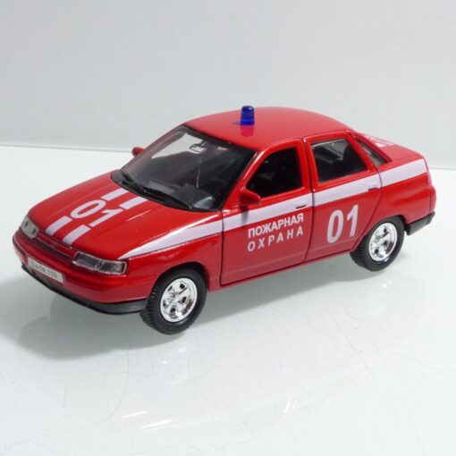 Hersteller unbekannt 1:36 Lada 110 Feuerwehr Russland, siehe Bilder o. EB9677