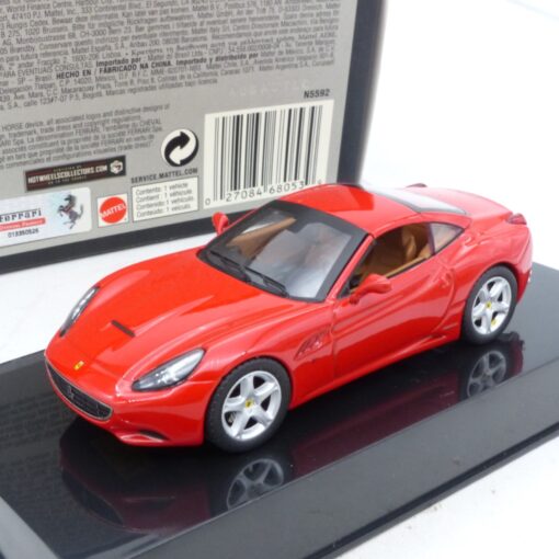 Hot Wheels 1:43 N5592 Ferrari California rot in OVP EX7835