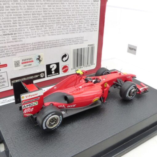 Hot Wheels 1:43 P9963 Ferrari F60 #4 Kimi Raikkonen in OVP EX7827 – Bild 3