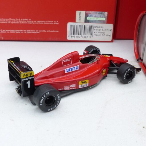 Hot Wheels 1:43 SF06/90 Ferrari 641 / F190 #1 Winner French GP 1990 OVP EX7744 – Bild 3