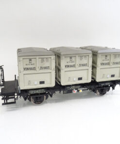 Hübner Spur 1 2051a Behältertragwagen BTmms51 der DB in OVP LE2017