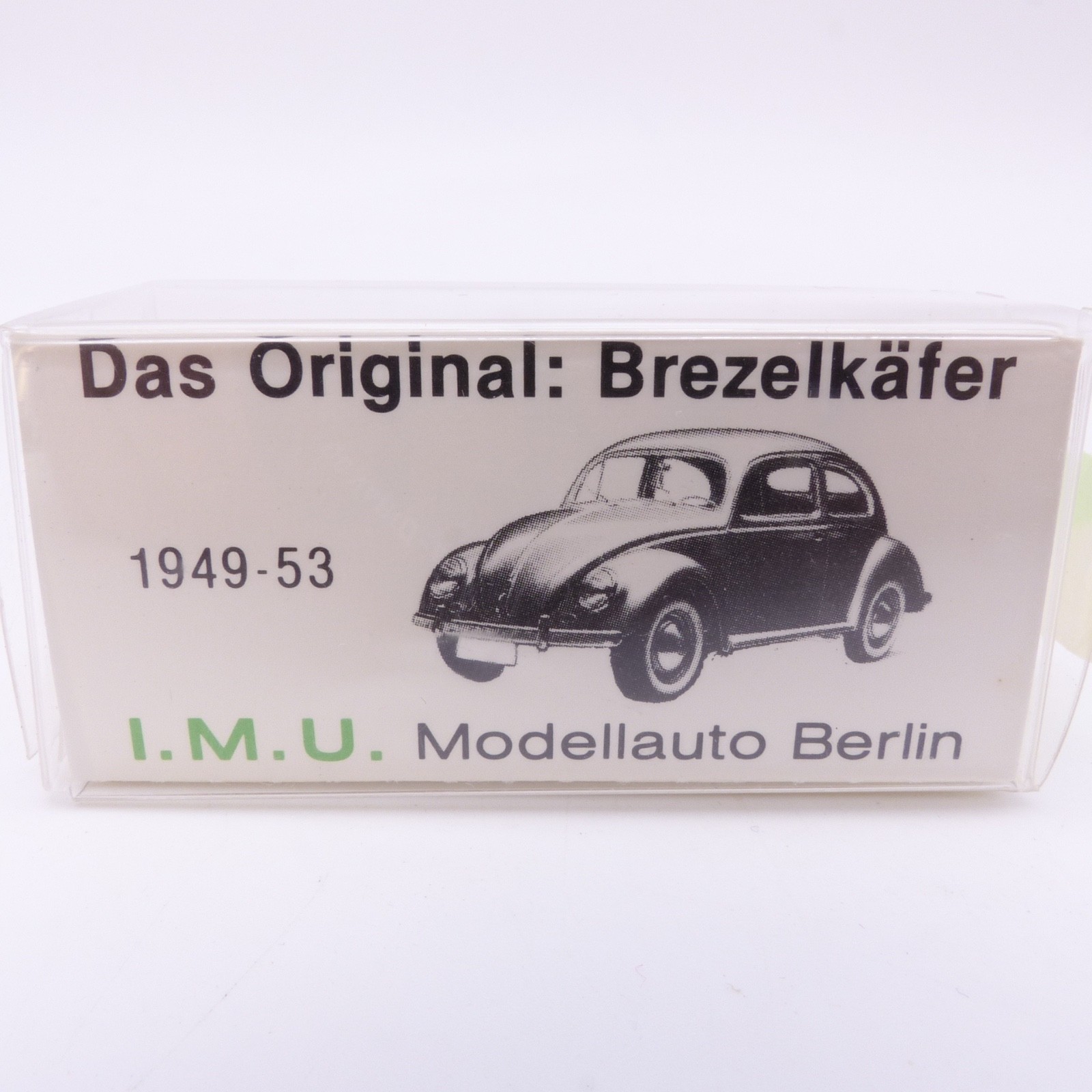 I.M.U. / IMU 1:160 Das Original: Brezelkäfer 1949-53 grün in OVP EX8266 – Bild 3