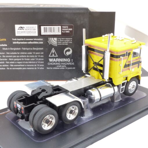 IXO Models 1:43 Nr.: TR072 Freightliner FLA (1993) Zugmaschine gelb, OVP EX2136 – Bild 3