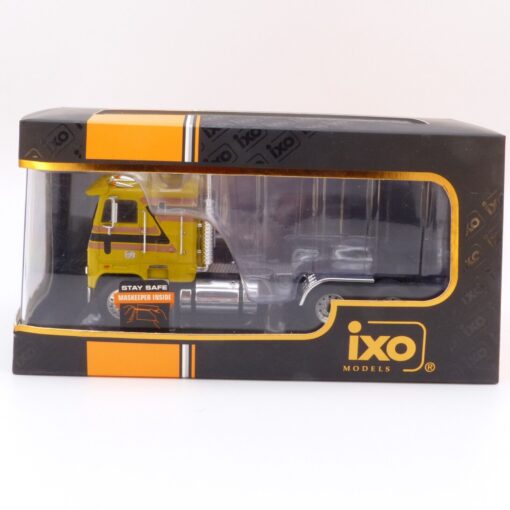 IXO Models 1:43 Nr.: TR072 Freightliner FLA (1993) Zugmaschine gelb, OVP EX2136 – Bild 4