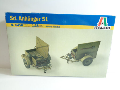 Italeri 1:35 6450 Sd. anhänger 51 in OVP JD6748