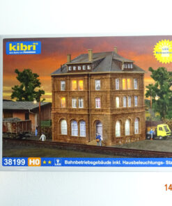 Kibri H0 38199 Bahnbetriebsgebäude siehe Foto in OVP CK4010