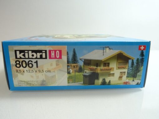 Kibri H0 8061 Bausatz Einfamilienhaus neuwertig in OVP QR4313 – Bild 3