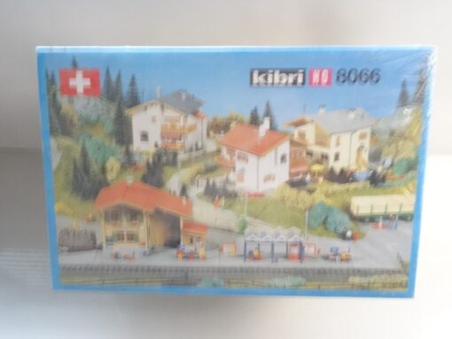 Kibri H0 8066 Häuser Set Schweizer Bergdorf neuwertig in OVP QR4776 – Bild 3