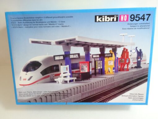 Kibri H0 9547 Bausatz Bahnsteigverlängerung in OVP QR4488