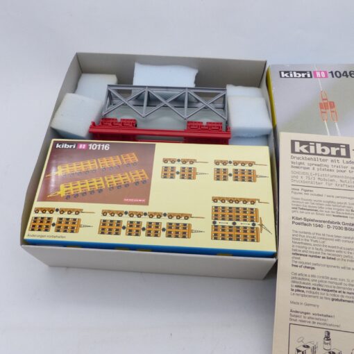 Kibri H0 Bausatz 10460 Scheuerle Schwerlasttransport Kessel in OVP EX6119 – Bild 6