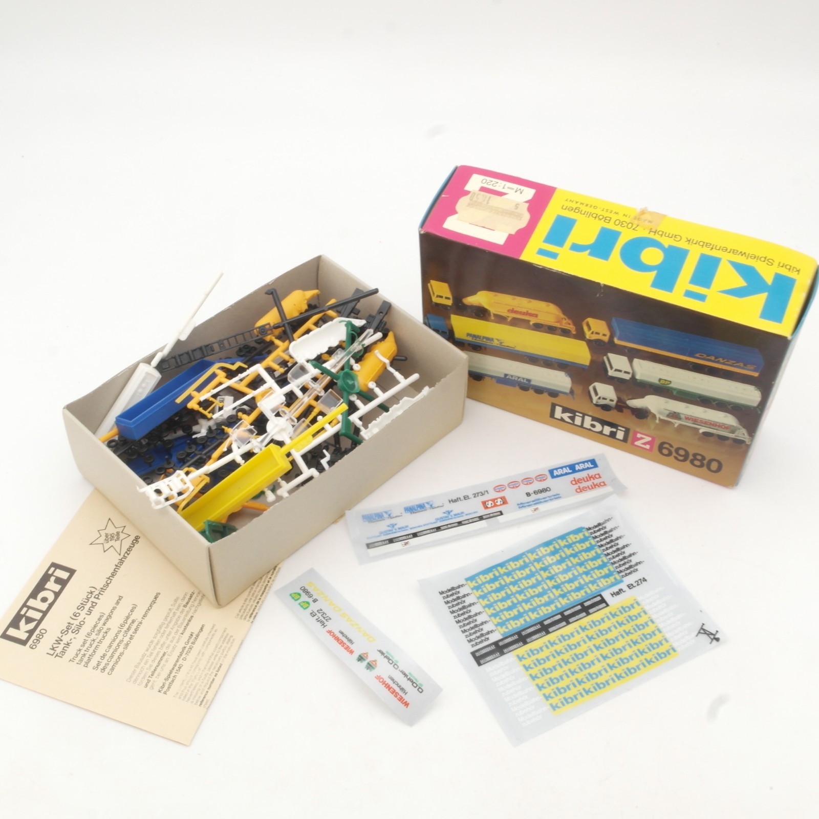 Kibri Z B-Bausatz 6980 Set LKW in OVP RR5441 – Bild 3
