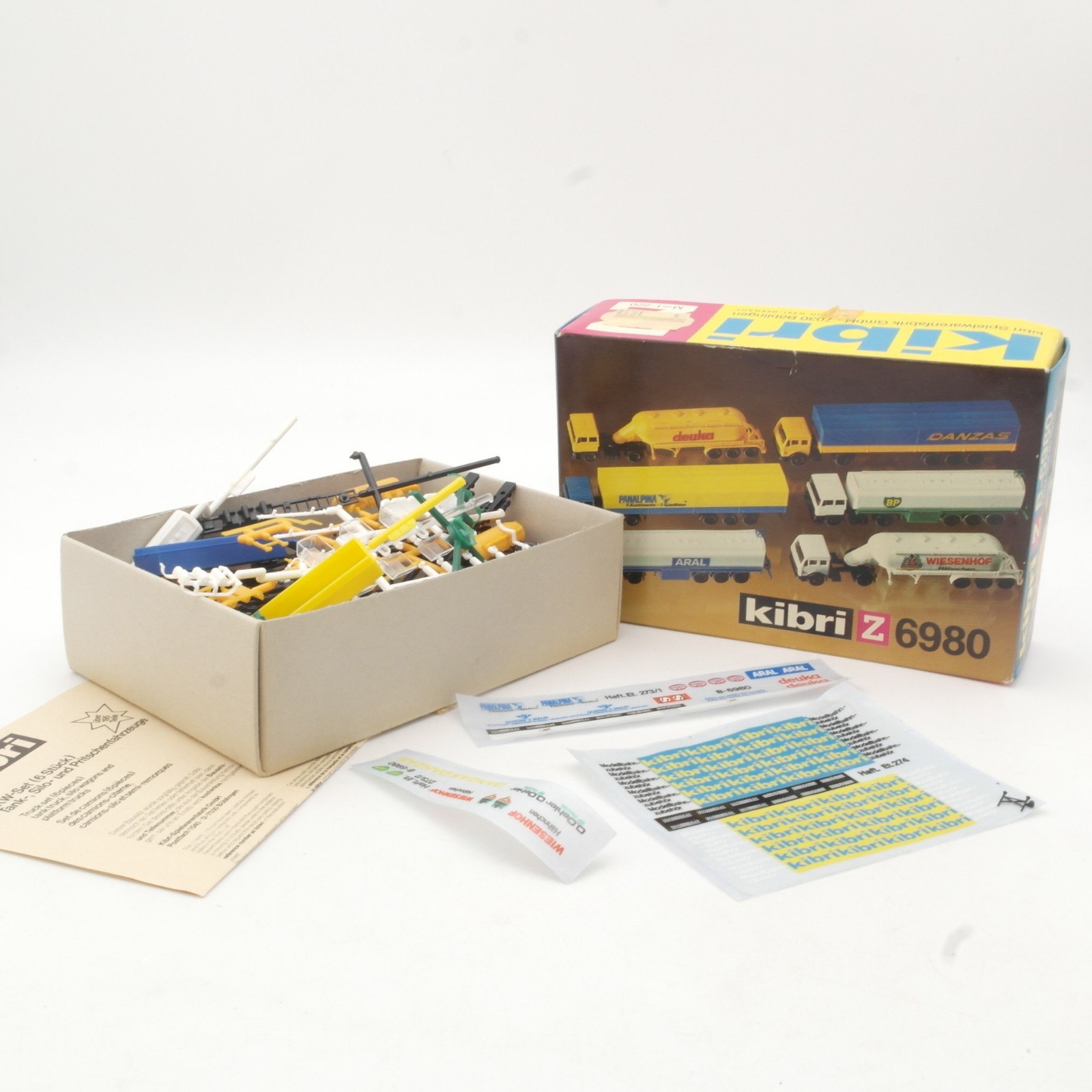 Kibri Z B-Bausatz 6980 Set LKW in OVP RR5441