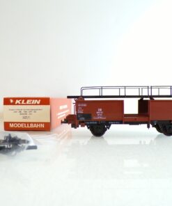 Klein Modellbahn H0 3521/1 Doppelstock Autotransporter der DB in OVP BH1143