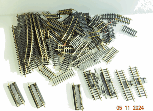 Konvolut Fleischmann H0 1700 Gleise ca. 80tlg siehe Foto CK3765 o.