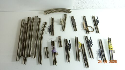 Konvolut Fleischmann Piccolo Spur N Gleis ca. 29tlg. siehe Foto CK9002 o. – Bild 3
