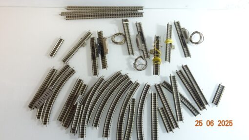 Konvolut Fleischmann Piccolo Spur N Gleis ca. 35tlg. siehe Foto CK9040 o.