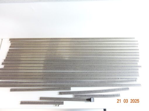 Konvolut Fleischmann piccolo N Flexgleis ca. 22tlg. siehe Foto CK6912 o. – Bild 4