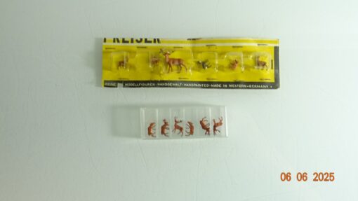 Konvolut H0 Figuren Hirsche Rothirsche siehe Foto CK8715 o.