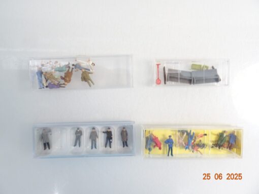 Konvolut H0 Figuren Reisende, Bahnarbeiter siehe Foto CK9015 o.