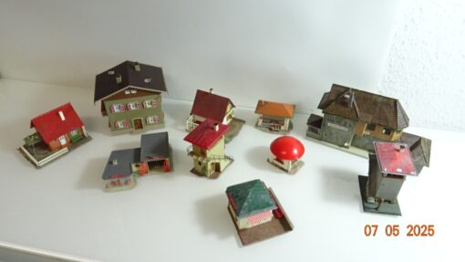 Konvolut H0 Häuser  10.tlg. aus Anlagenrückbau siehe Foto CK8027 o. – Bild 4