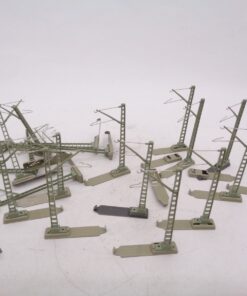 Konvolut H0 Oberleitungsmasten ca 20 St aus Anlagenrückbau siehe Foto PK2617 o.