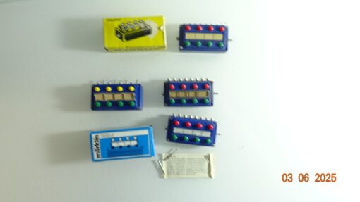 Konvolut Märklin H0 7072 7211 Stellpult 4Stück siehe Foto CK8604 o.